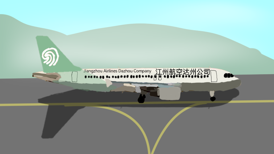 空客A320-214飞机