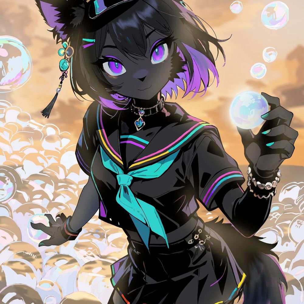 水手服黑猫